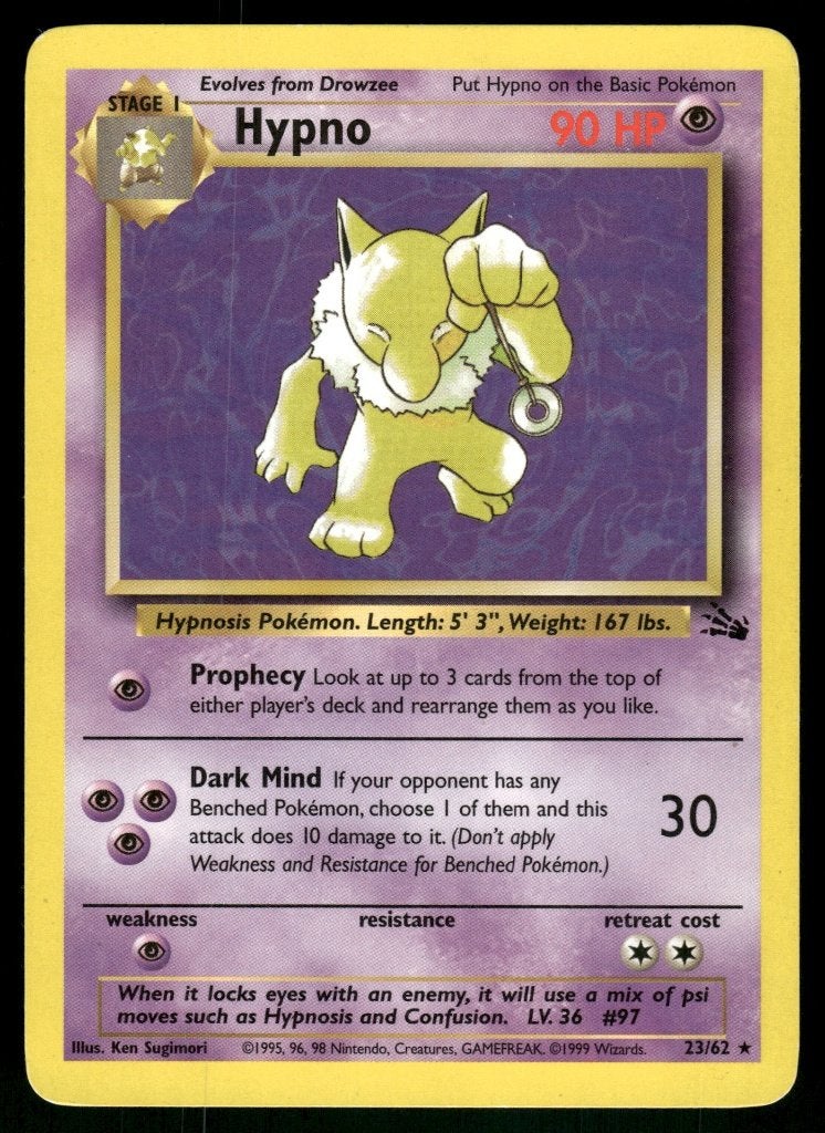 Hypno 23/62 - Fossil (NM), Verzenden, Gebruikt