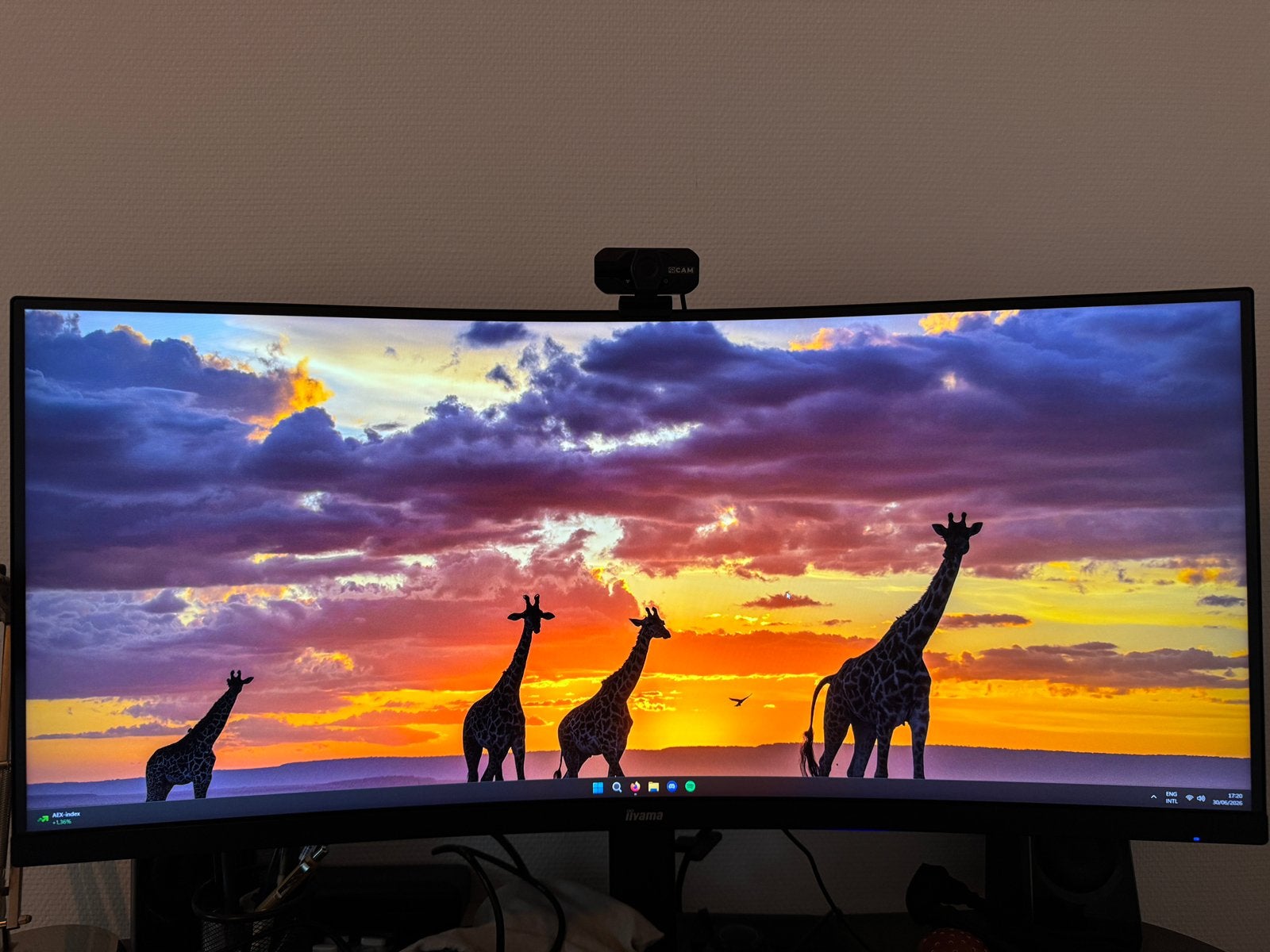 Iiyama G-Master GB3467WQSU-B5 | 34-inch | 165Hz | Als nieuw, Computers en Software, Monitoren, IIYAMA G-Series, VA, Minder dan 1 ms