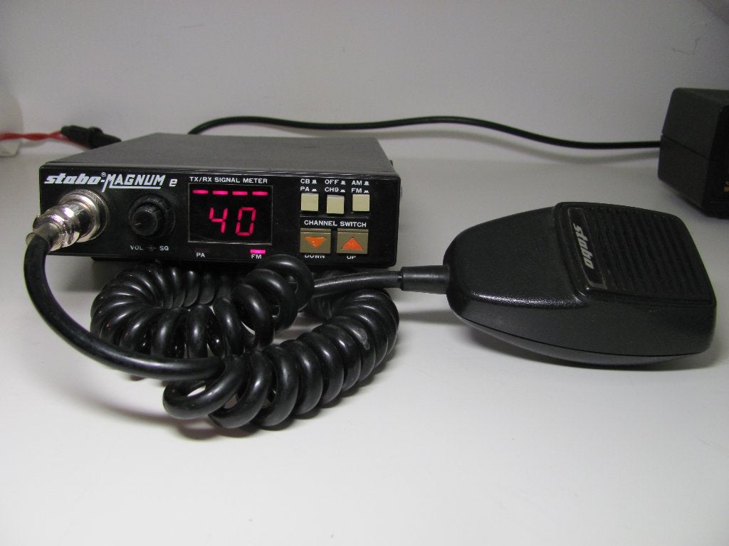 Mobiele 27mc set STABO-Magnum, Ophalen of Verzenden, Gebruikt, Zender en Ontvanger