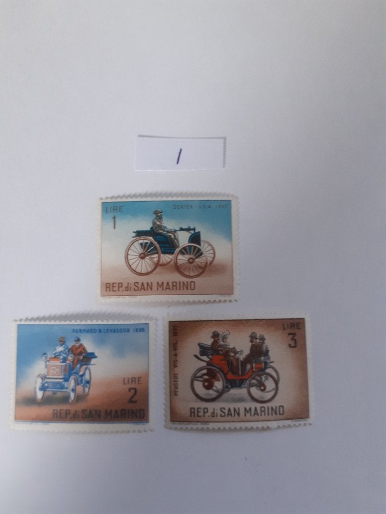 San Marino, Verzenden, Overige landen, Postfris