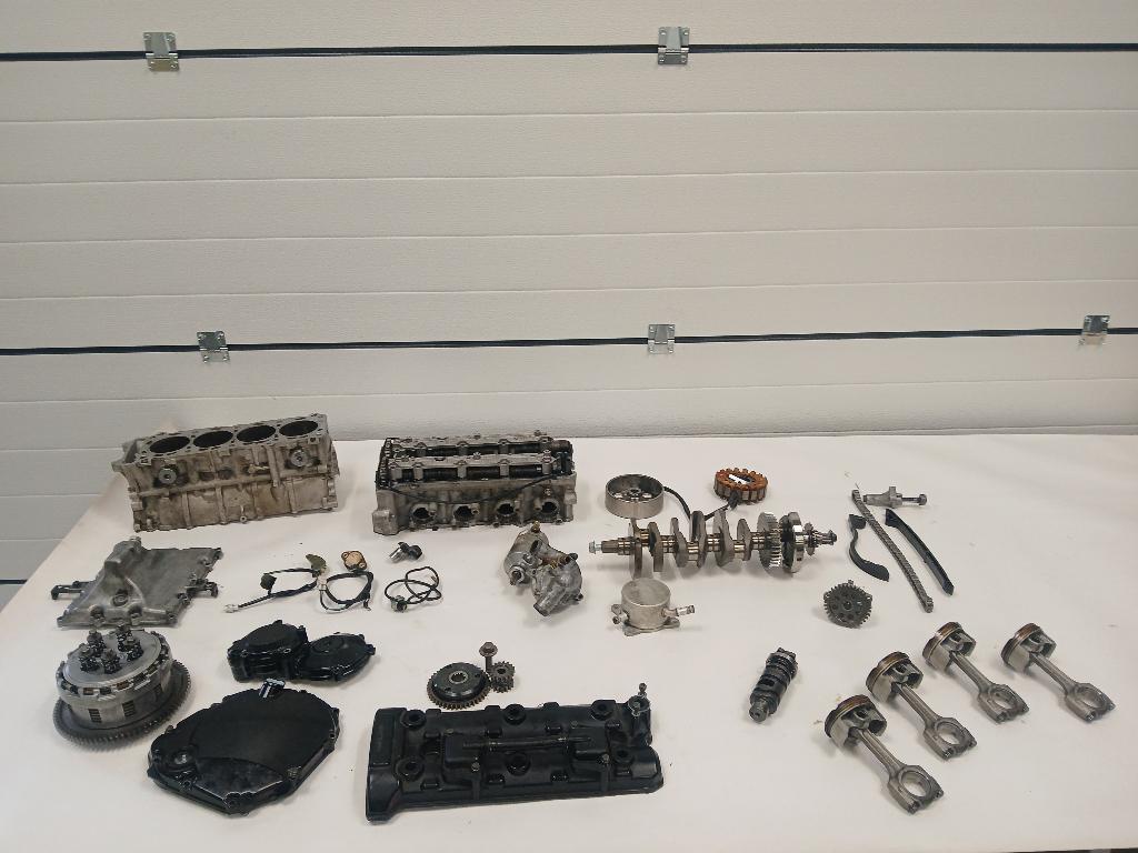SUZUKI GSXR 750 K4 K5 MOTORBLOK ONDERDELEN 2004 2005, Motoren, Onderdelen | Suzuki, Ophalen of Verzenden, Gebruikt