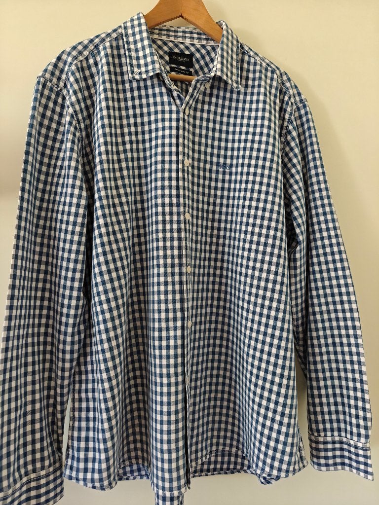 McGregor herenoverhemd maat XXL, Kleding | Heren, Overhemden, Ophalen of Verzenden, Zo goed als nieuw, Overige halswijdtes, McGregor
