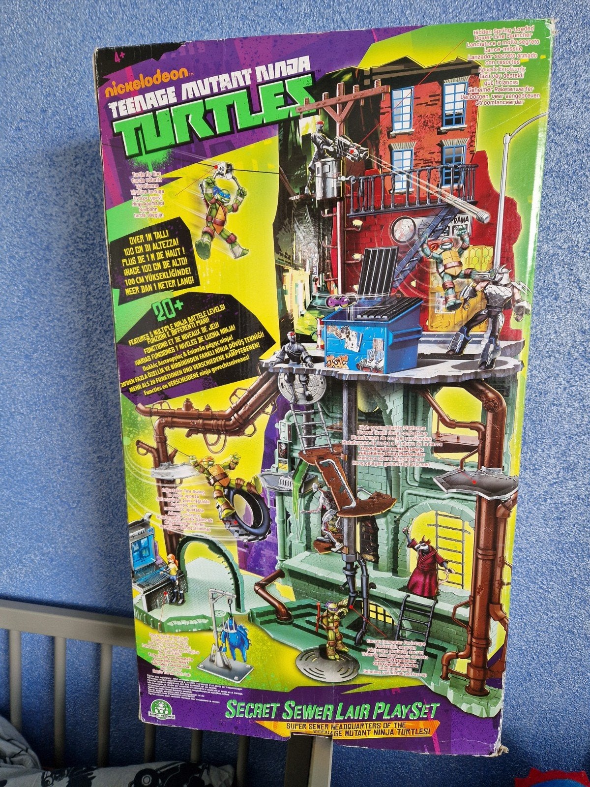 Teenage Mutant Ninja Turtles Secret Sewer Lair Playset, Ophalen, Zo goed als nieuw, Jongen of Meisje
