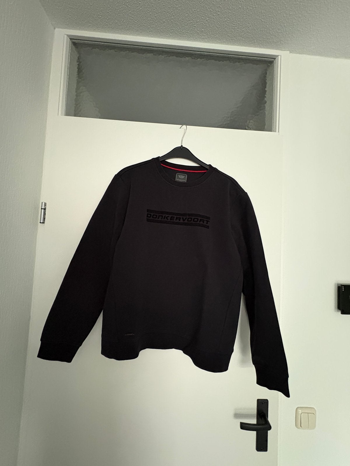 Donkervoort sweater - Maat L, Kleding | Heren, Ophalen of Verzenden, Zo goed als nieuw, Maat 52/54 (L), Zwart