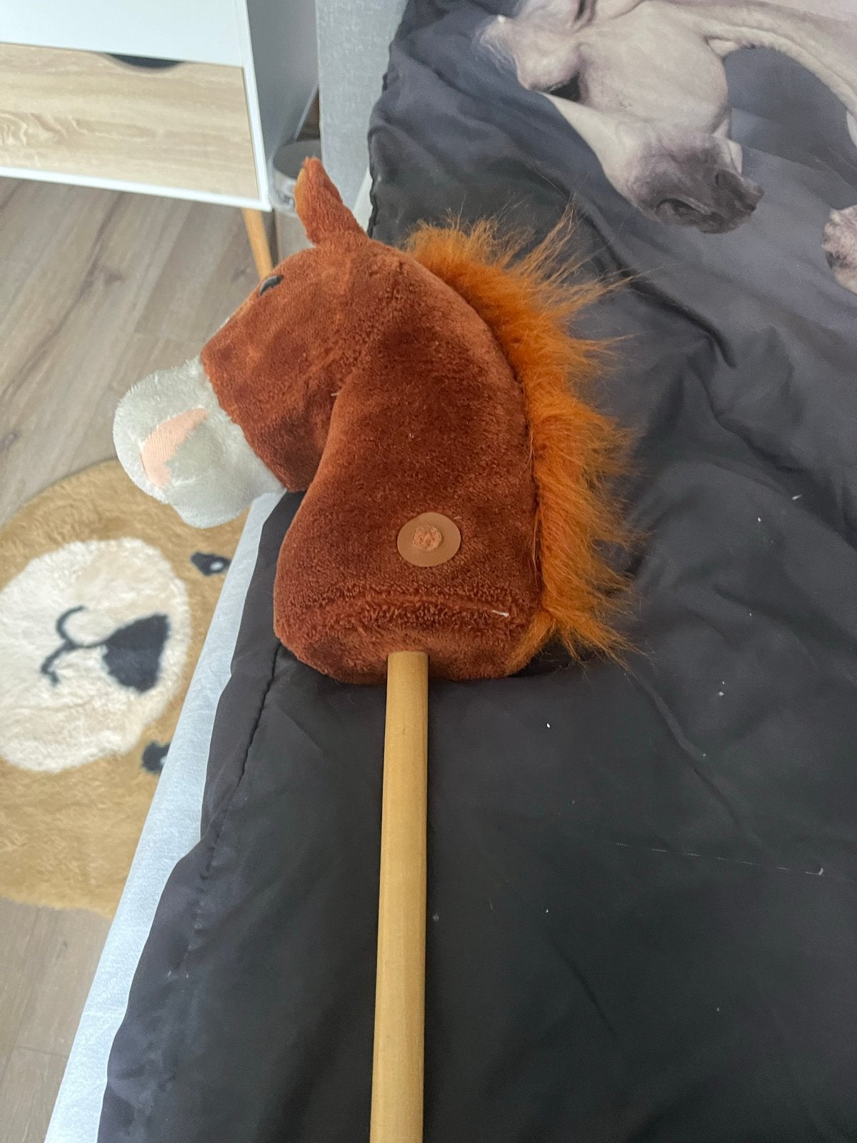 Hobby horse in goede staat met lichte gebruikssporen, Ophalen of Verzenden, Gebruikt, Jongen of Meisje