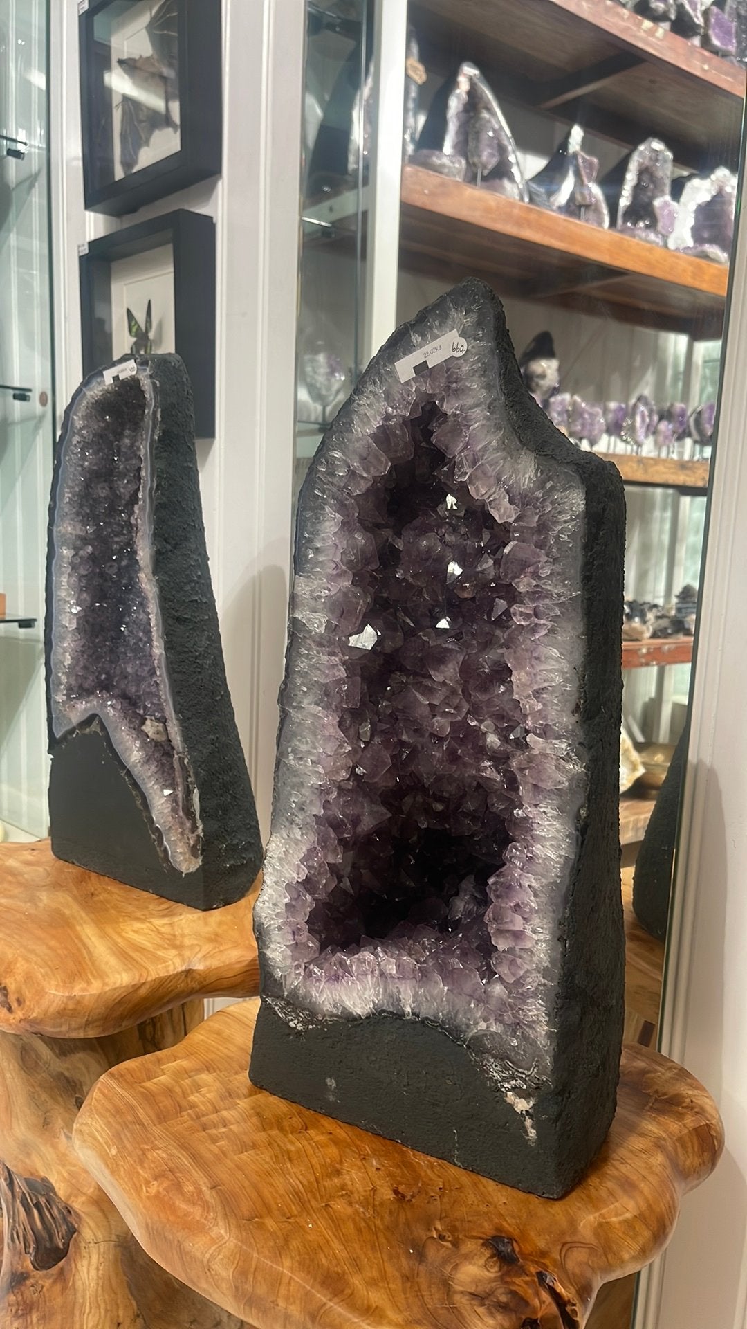 Amethist geode 22kg, Ophalen of Verzenden
