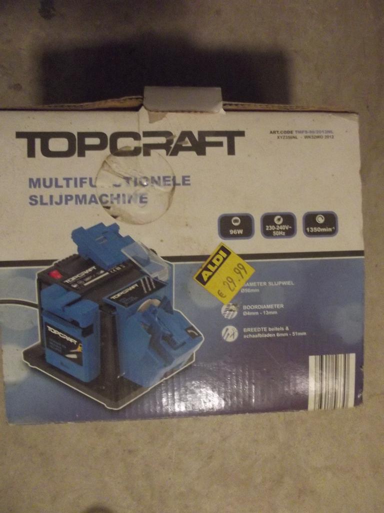 slijpmachine, Ophalen, Nieuw, Minder dan 700 watt, Werkbankslijpmachine