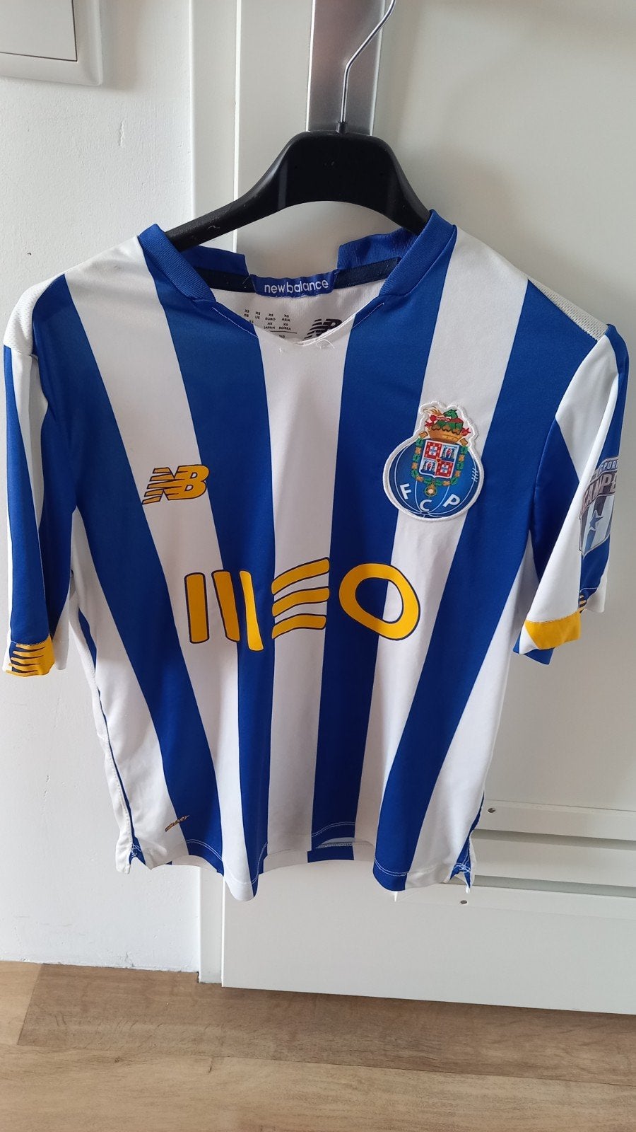 FC Porto Thuisshirt New Balance Maat XS, Sport en Fitness, Voetbal, Ophalen of Verzenden, Zo goed als nieuw