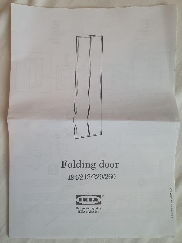 3x IKEA PAX vouw deur voor kast 50cm breed 236 hoog, Ophalen, Gebruikt, 200 cm of meer, 50 tot 100 cm