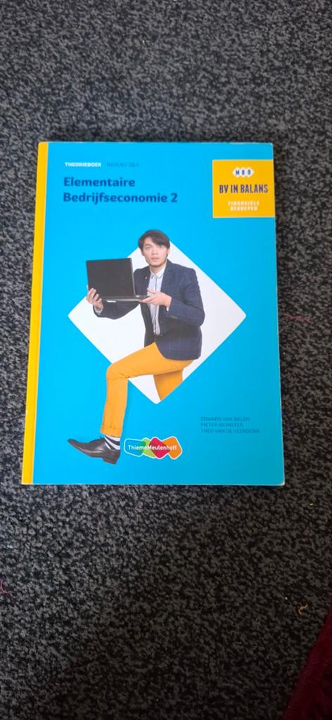Elementaire Bedrijfseconomie 2 MBO BV in Balans, Boeken, Gelezen, Edward van Balen, Pieter Munster, Theo van de Veerdoos, Ophalen of Verzenden