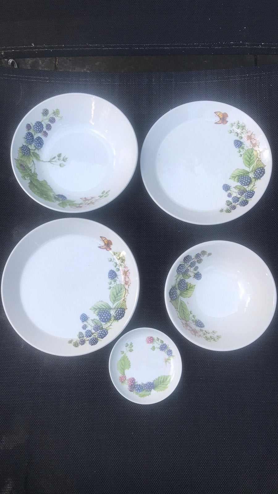 Servies met bramen - Marjolein Bastin, Ophalen of Verzenden