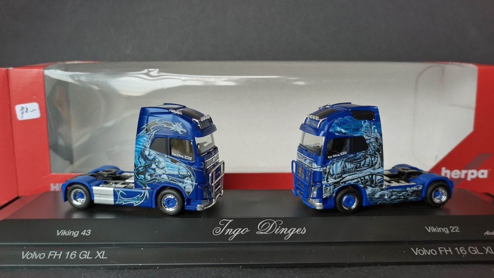 Volvo FH 16 Ingo Dinges Viking Showtruck 1:87 Herpa Pol, Verzenden, ., Nieuw, Herpa
