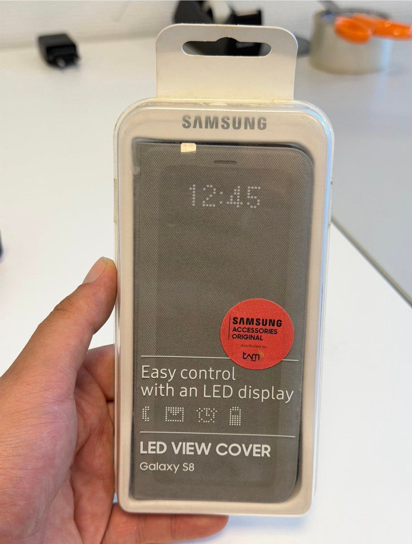 Originele Samsung LED View Cover Galaxy S8 Grijs Nieuw hoes, P, P, P, Nieuw