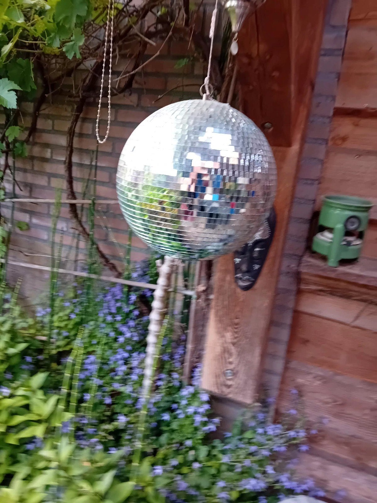 Grote discobal voor feestjes en decoratie 30 cm doorsnede, Hobby en Vrije tijd, Feestartikelen, Ophalen of Verzenden, Gebruikt