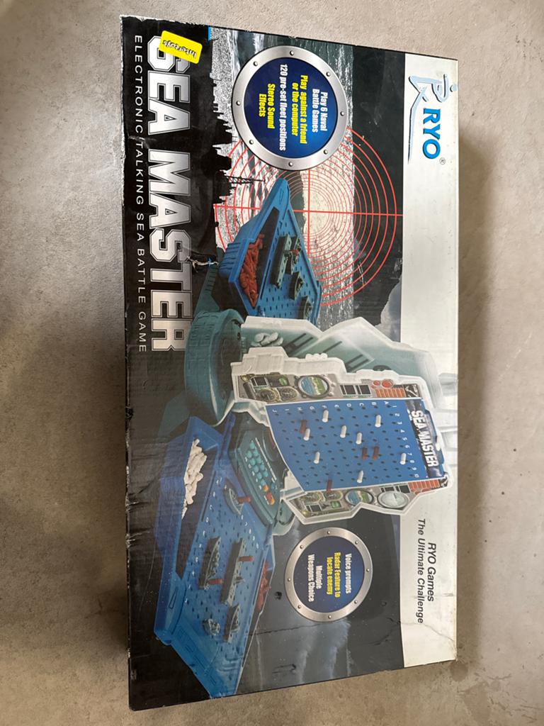 RYO Sea Master Elektronisch Zeeslag Spel - Nieuw in doos, Ophalen of Verzenden, Nieuw, Jongen of Meisje