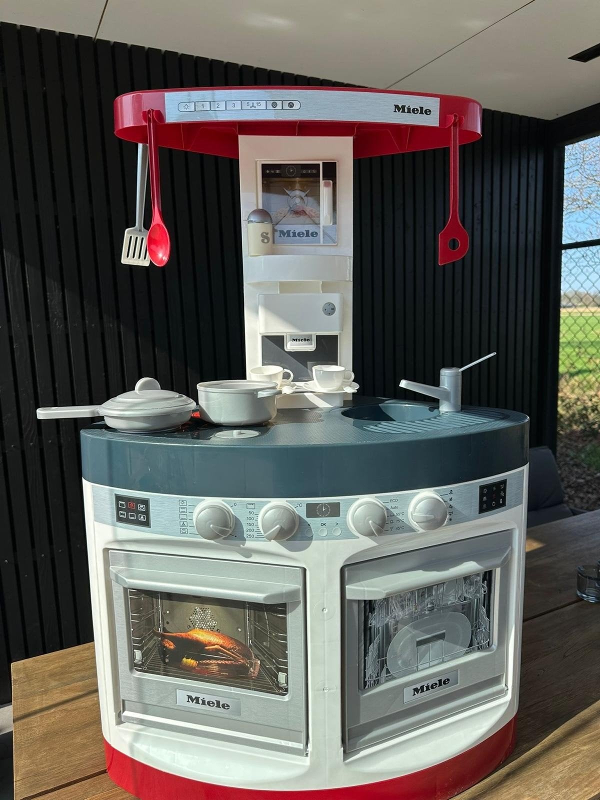 Miele Speelkeuken met accessoires - Goede staat, Ophalen, Gebruikt, Kunststof, Speelkeuken
