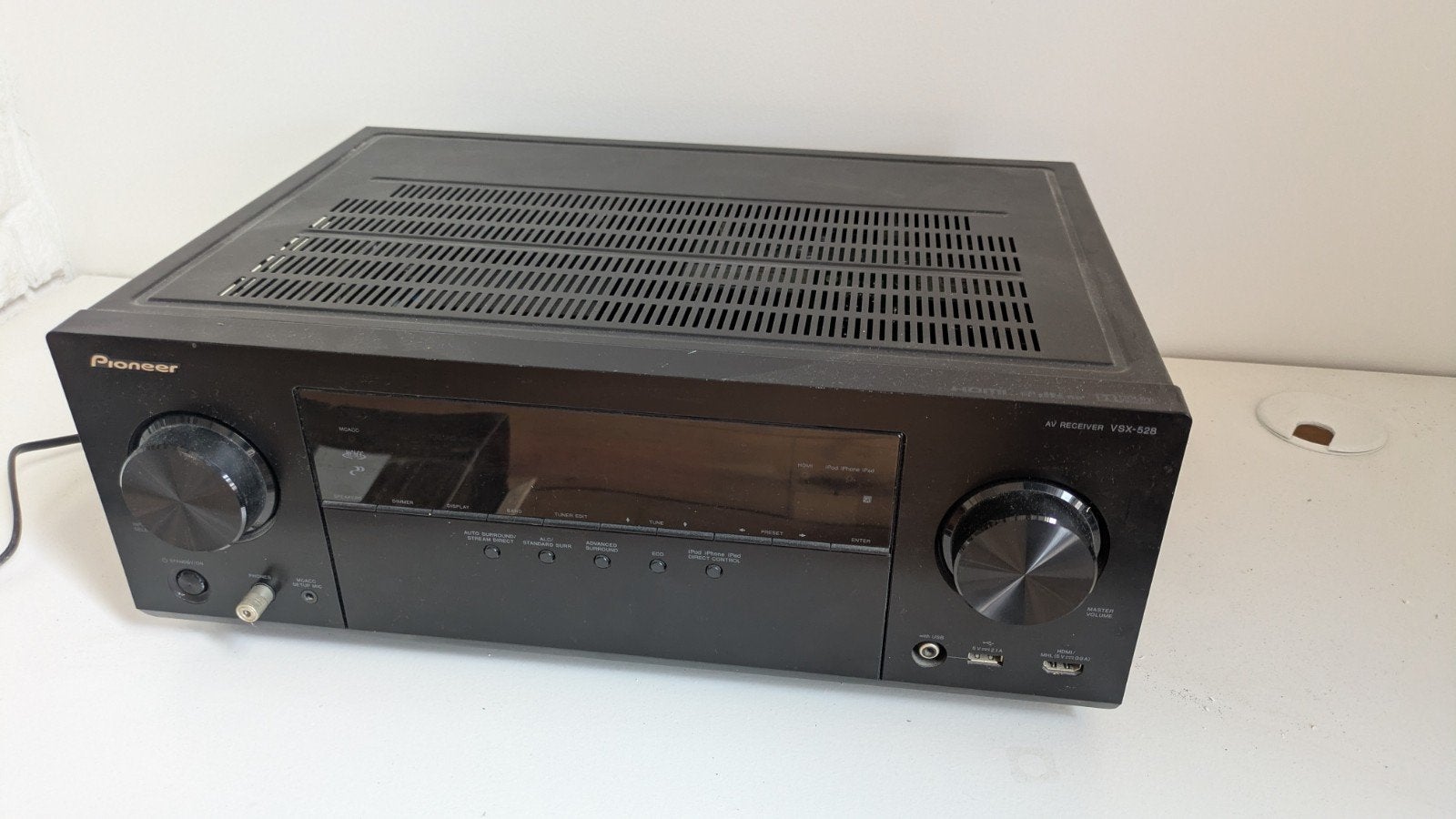 Pioneer VSX-528 AV Receiver, Ophalen, Gebruikt, Pioneer, 120 watt of meer
