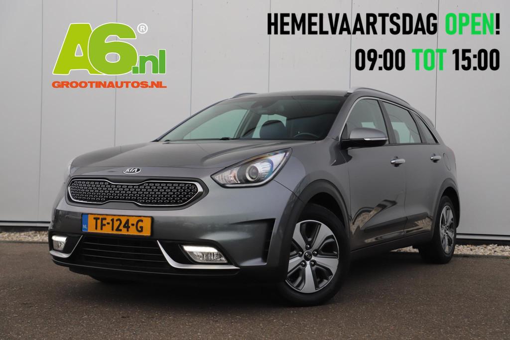 Kia Niro 1.6 GDi Hybrid DynamicLine Automaat Half Leder Navi, Gebruikt, Euro 6, Origineel Nederlands, 26 km/l