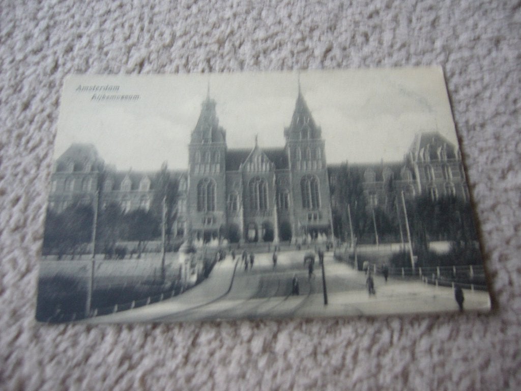 AMSTERDAM  =  RIJKSMUSEUM, Ophalen of Verzenden, 1920 tot 1940, Gelopen, Noord-Holland