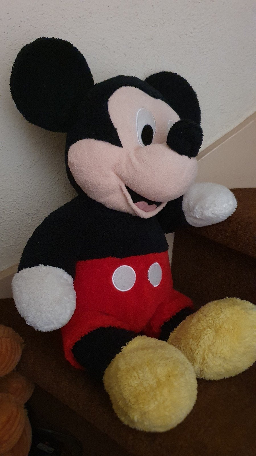 Mickey Mouse knuffel van Disney., Ophalen of Verzenden, Mickey Mouse, Zo goed als nieuw, Knuffel