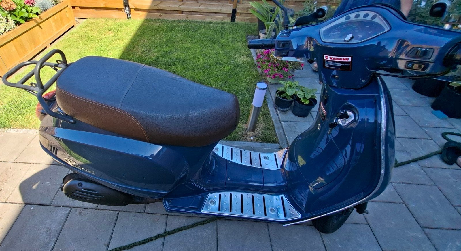 Killerbee Remini Scooter - Geel Kenteken, 45 km/u, Gebruikt, Benzine, Ophalen, Overige merken