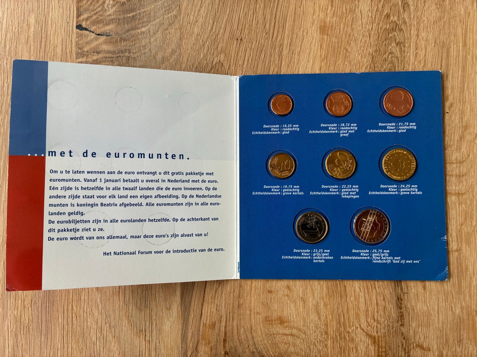 Euro introductie set Nederland, Ophalen of Verzenden, Overige landen, Overige waardes, Setje