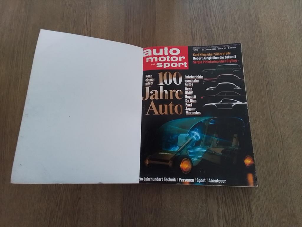 Speciale uitgave Auto, Motor und Sport 100 Jahre, Ophalen of Verzenden