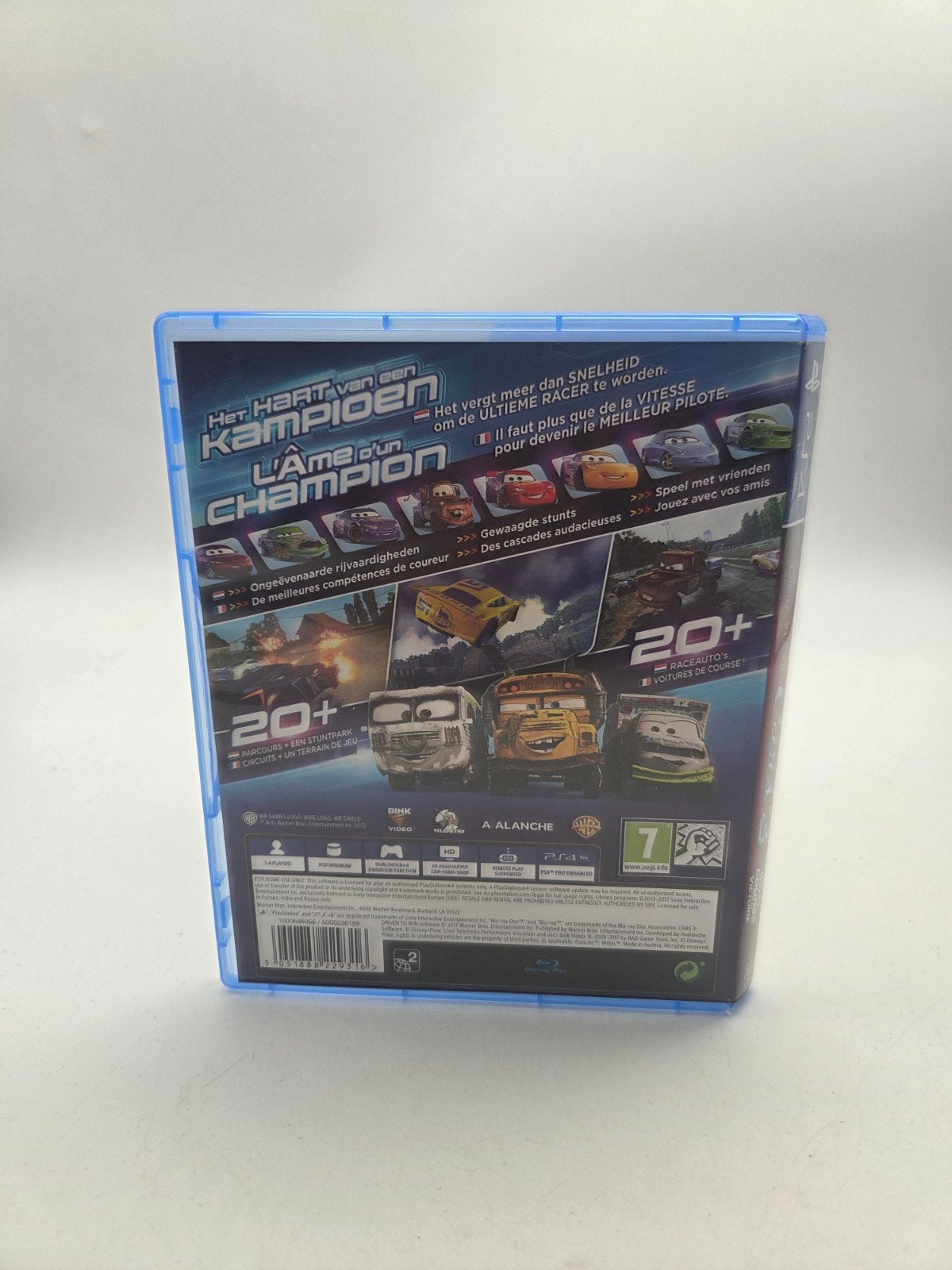 Cars 3: Vol Gas voor de Winst - PS4 Game, 1 speler, Racen en Vliegen, Eén computer, Ophalen of Verzenden