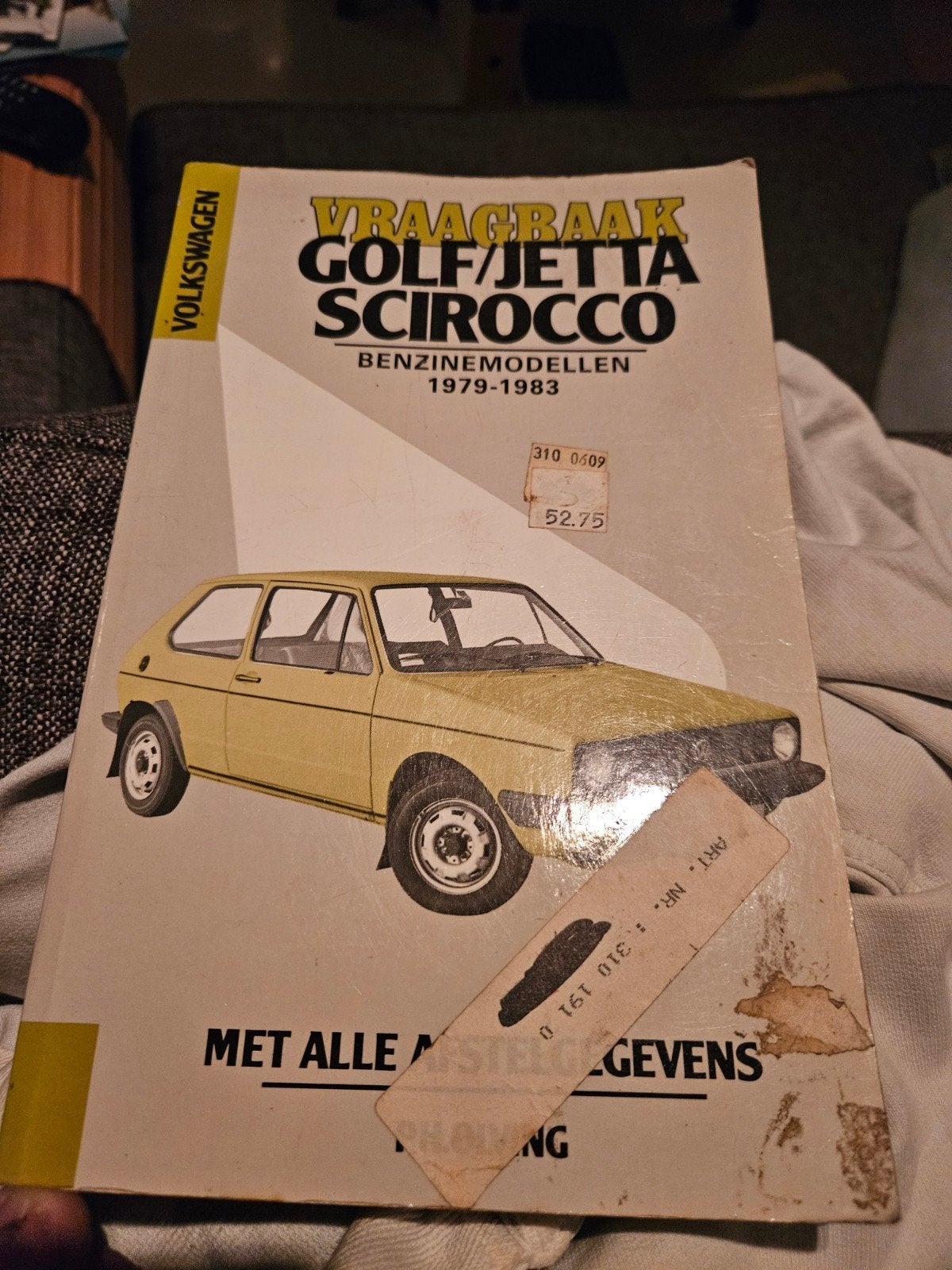 Vraagbaak VW Golf/Jetta/Scirocco Benzine (1979-1983), Ophalen of Verzenden