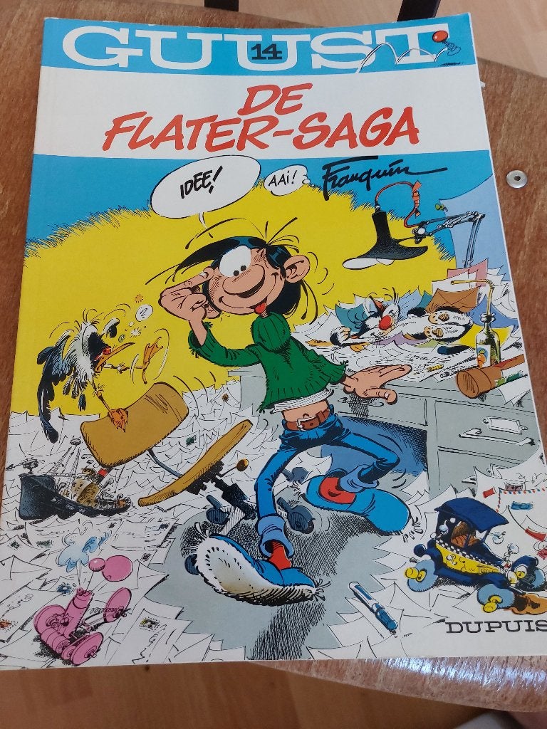 Guust, de flater-saga, Eén stripboek, Ophalen of Verzenden