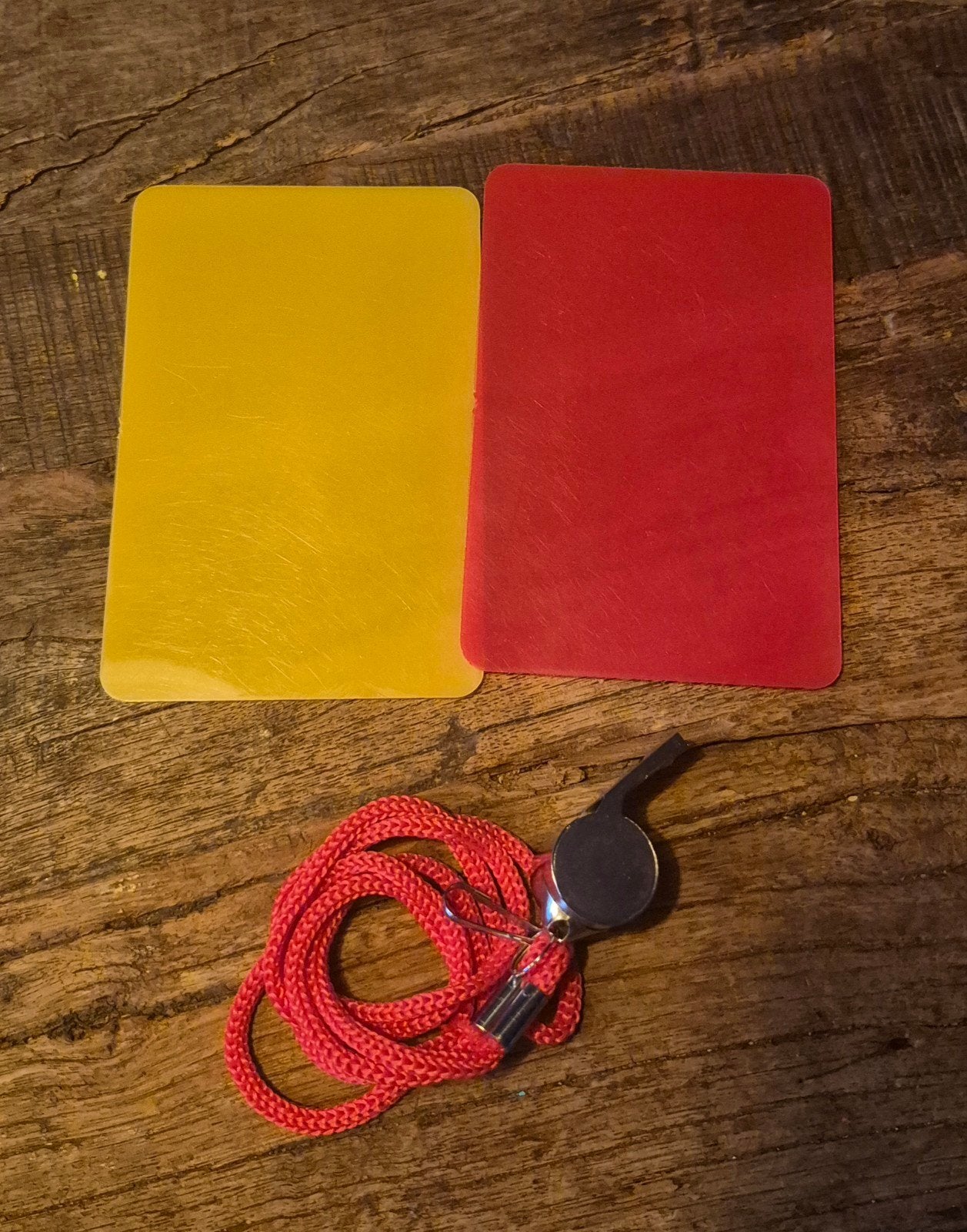 Scheidsrechter set, Ophalen of Verzenden, Zo goed als nieuw