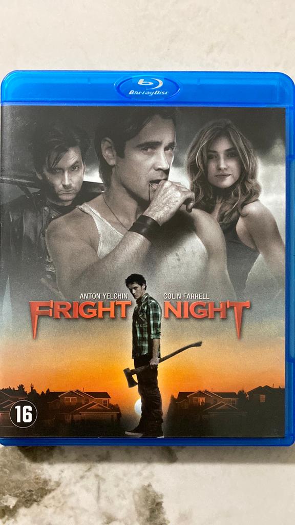 Fright night blu ray NL versie, Ophalen of Verzenden, Zo goed als nieuw, Horror