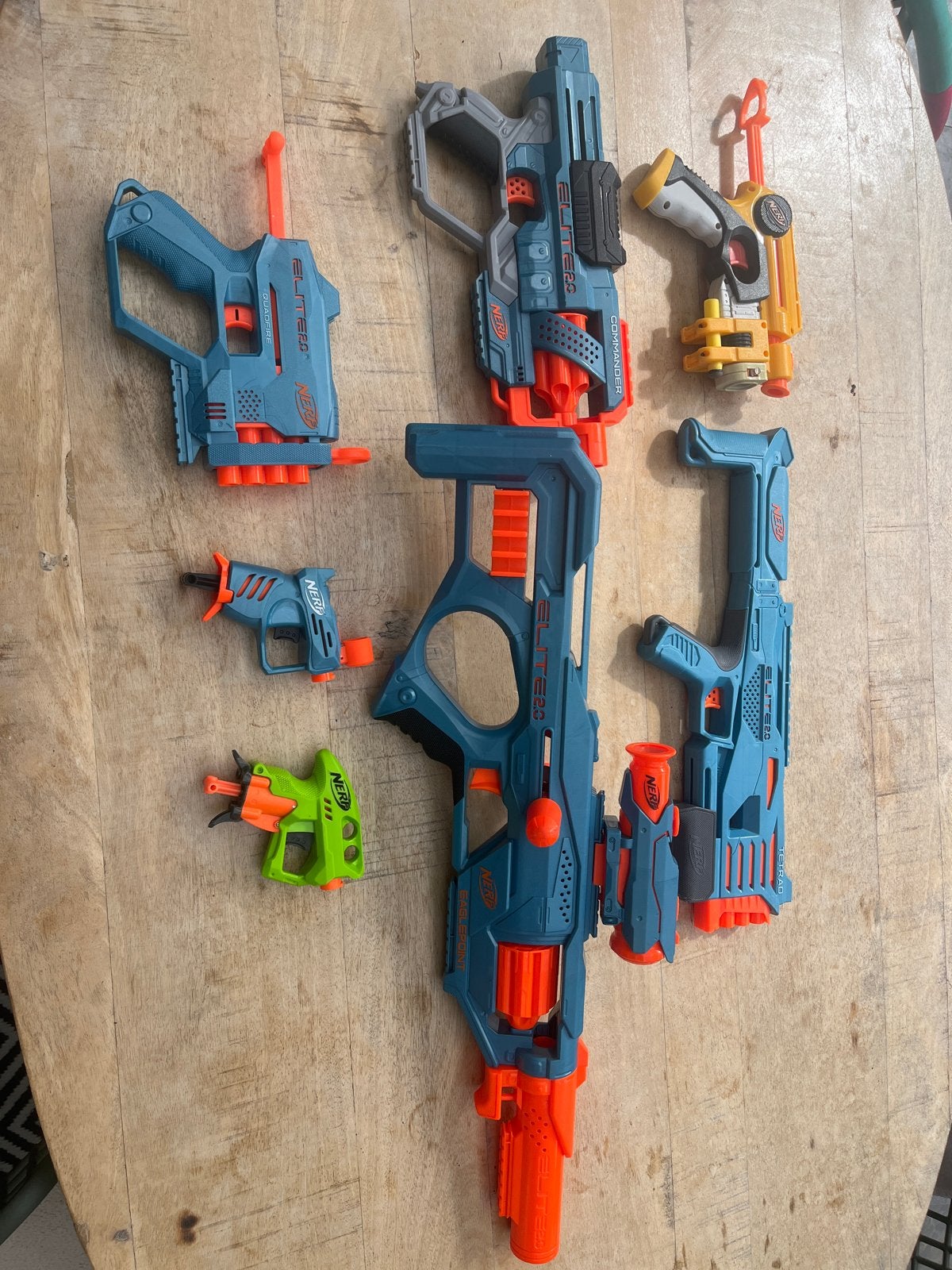 Grote Nerf Elite Blaster Collectie - Diverse Modellen, Ophalen, Gebruikt