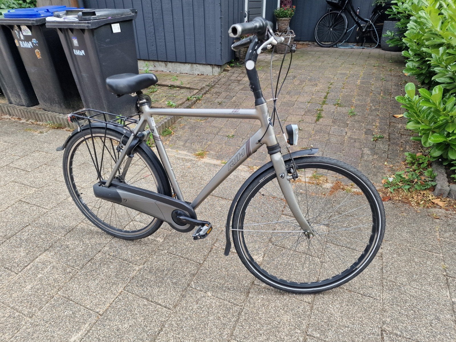 RIH herenfiets - Degelijke stadsfiets, Gebruikt, Versnellingen, 57 tot 61 cm, Trommelrem