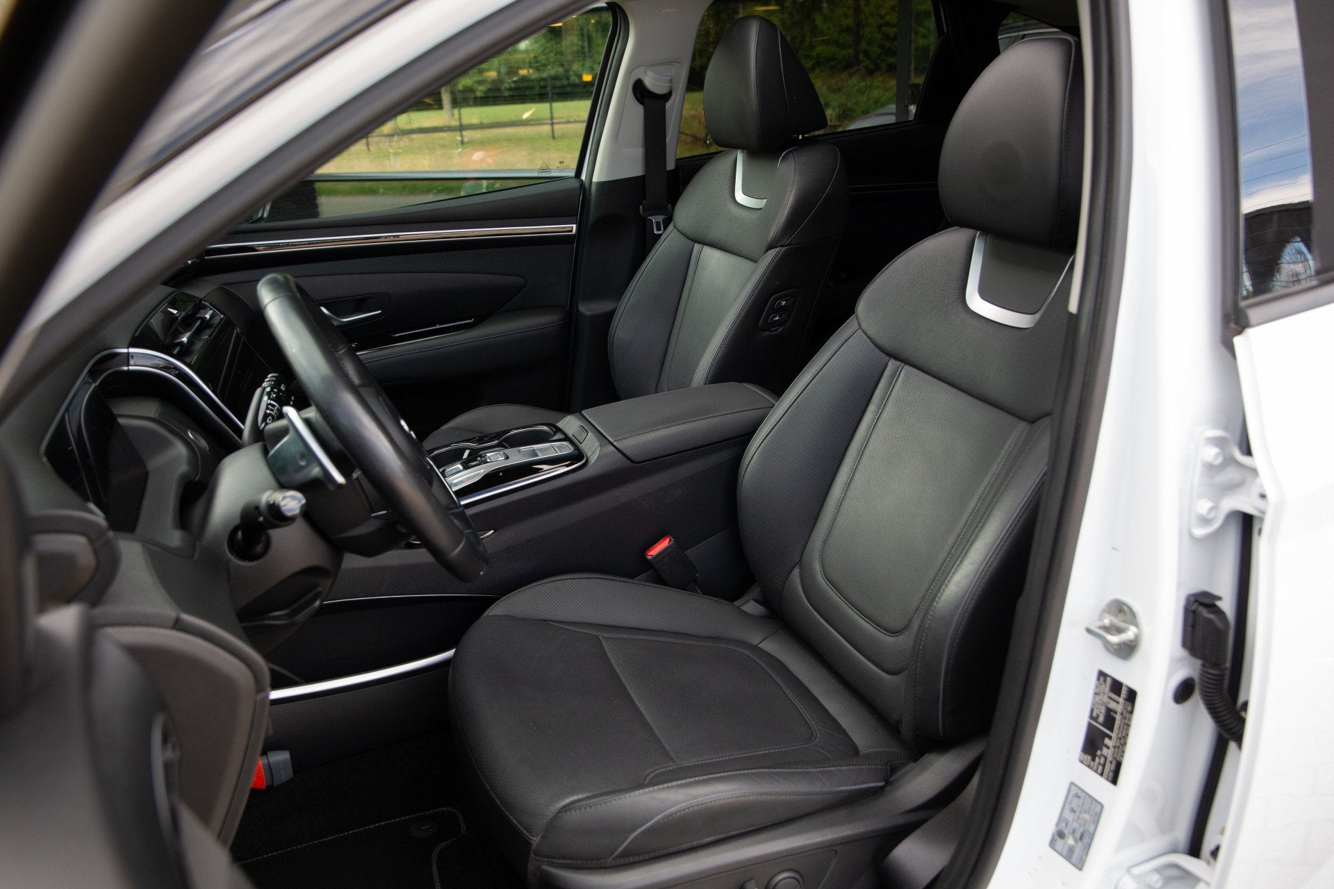 Hyundai Tucson 1.6 T-GDI HEV Premium Sky , Pano, Adap. cruis, Gebruikt, 4 cilinders, 1650 kg, Bedrijf