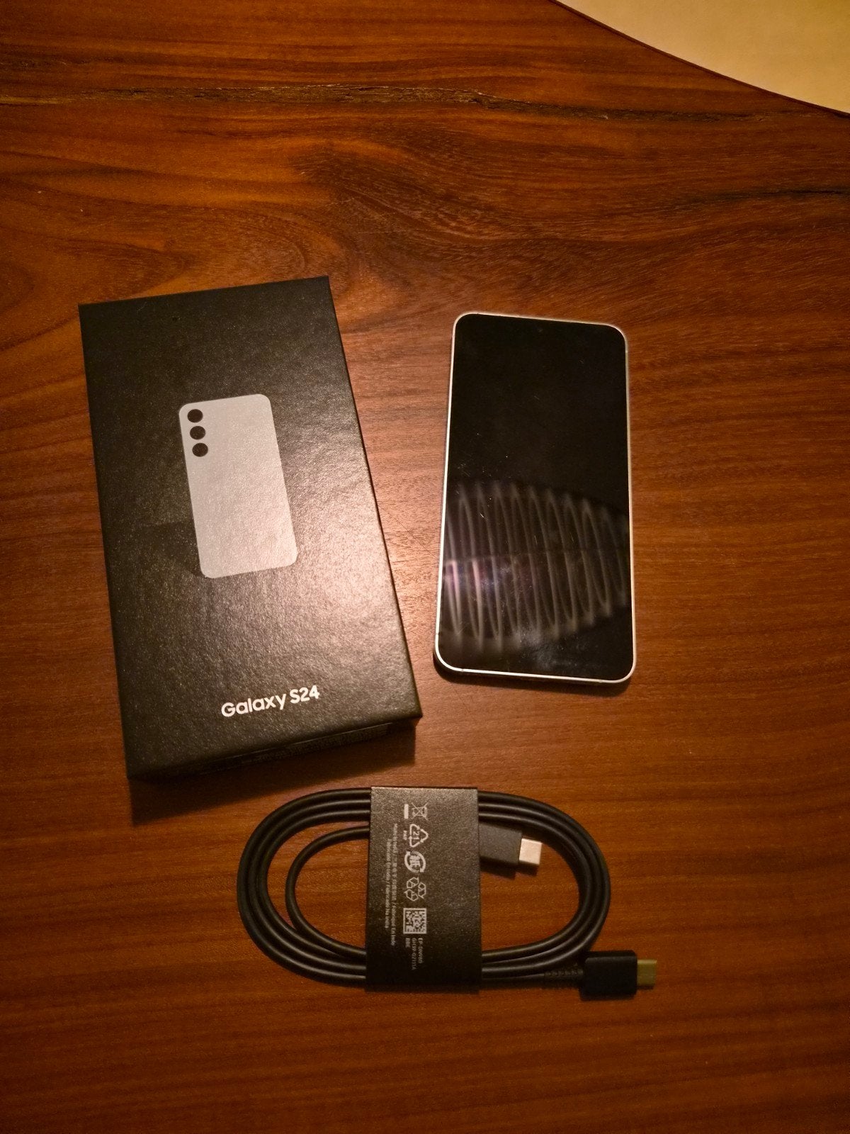 Samsung Galaxy S24 256GB Marble Gray, Ophalen, Gebruikt, Galaxy S24, Touchscreen