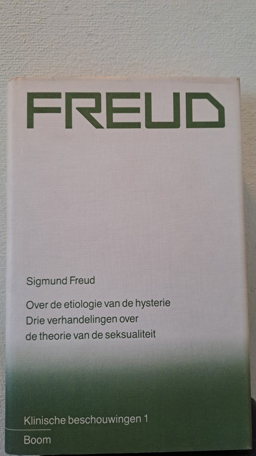 Freud - Klinische beschouwingen 1, Verzenden, Gelezen, Klinische psychologie, Sigmund Freud