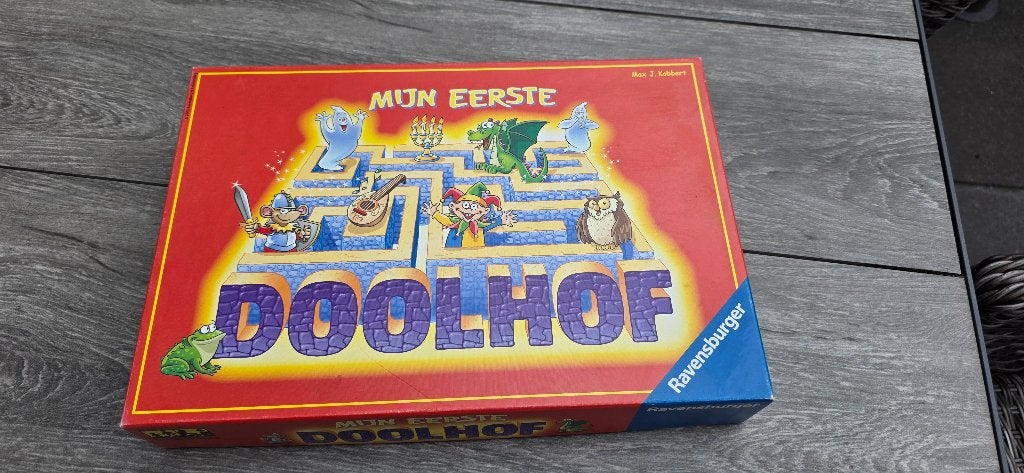 mijn eerste doolhof spel, Hobby en Vrije tijd, Gezelschapsspellen | Bordspellen, Ophalen of Verzenden, Gebruikt