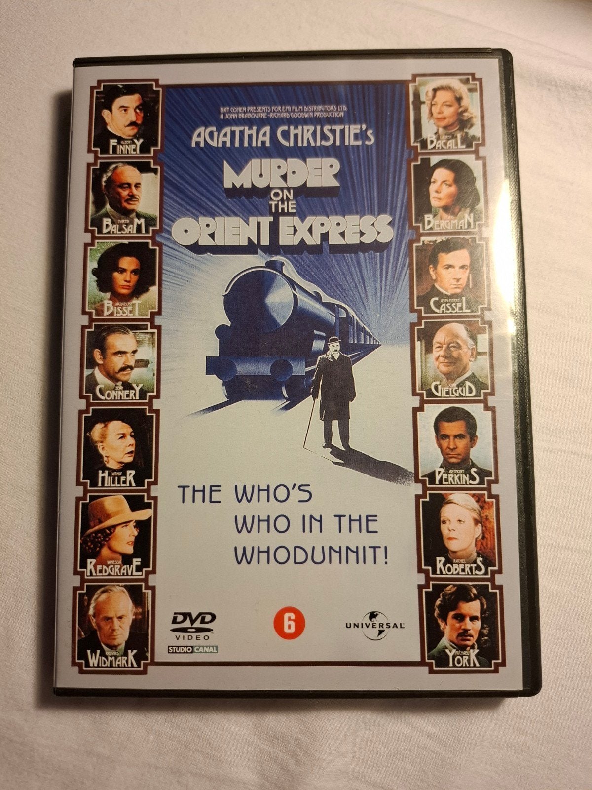 Murder On The Orient Express (1974), 1960 tot 1980, Engels, Nederlands, Ophalen of Verzenden