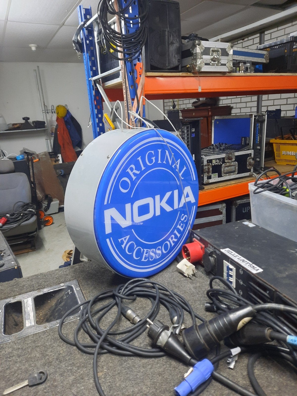 Nokia Reclame Lichtbak - Origineel en Decoratief, Ophalen of Verzenden