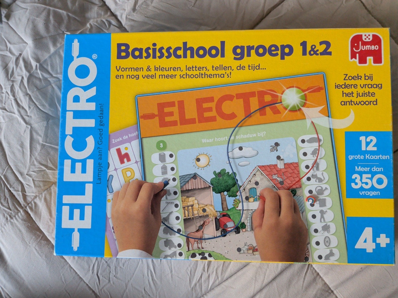 Jumbo Electro Basisschool Groep 1&2 Educatief Spel, Een of twee spelers, Ophalen, Gebruikt, Jumbo