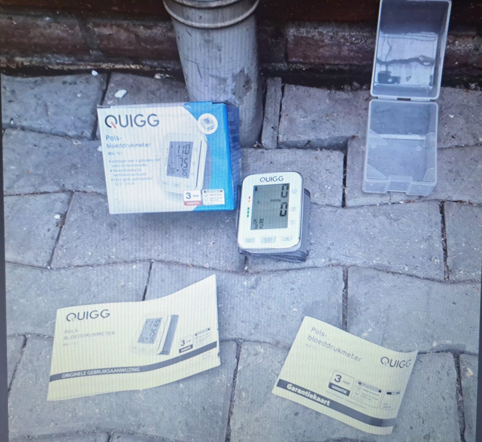 Quigg Polsbloeddrukmeter BDU 751 - Nieuw in doos, Ophalen of Verzenden, Nieuw, Overige typen