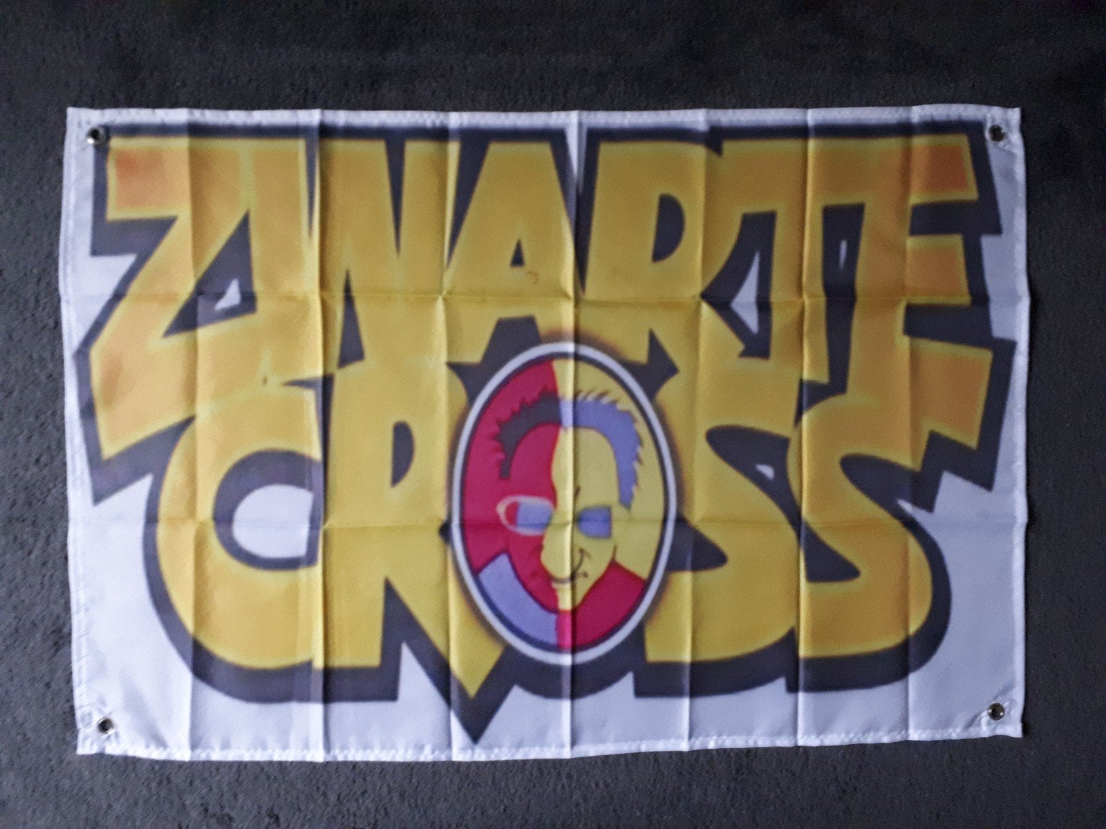 Zwarte Cross 60x90 cm Reclame Vlag, Verzenden, Nieuw, Reclamebord