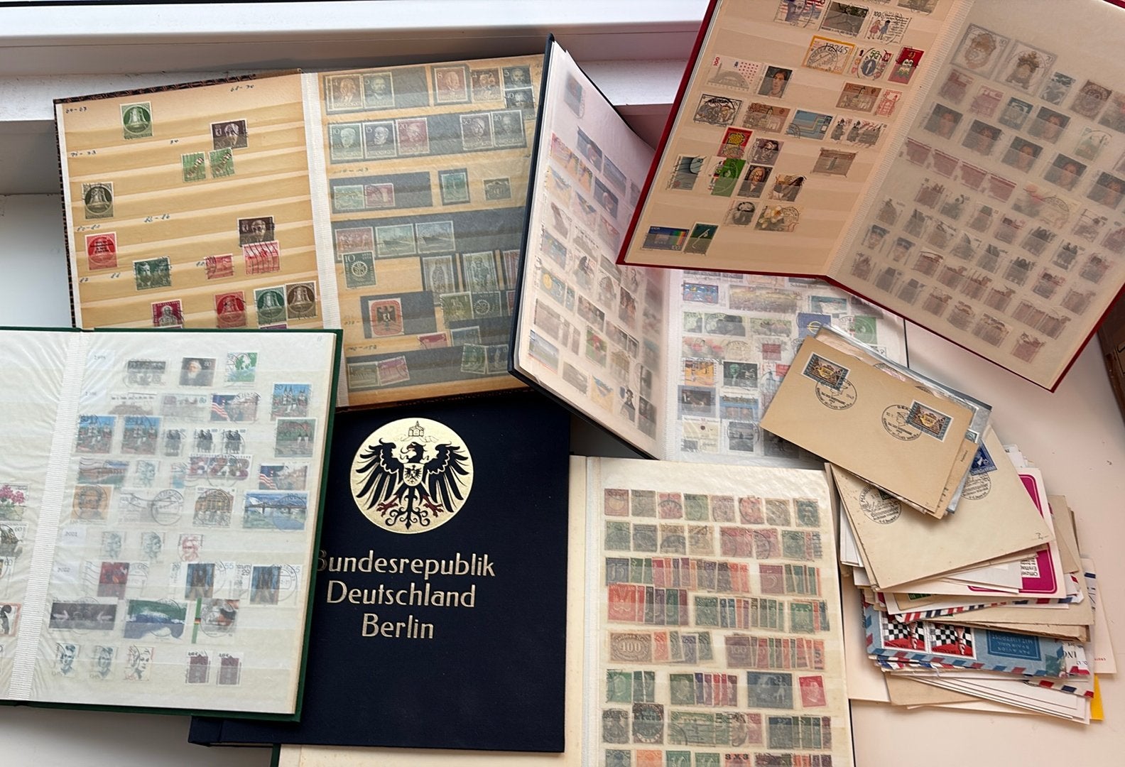Groot aantal albums en poststukken vanaf Reich, Ophalen of Verzenden, Duitse Keizerrijk