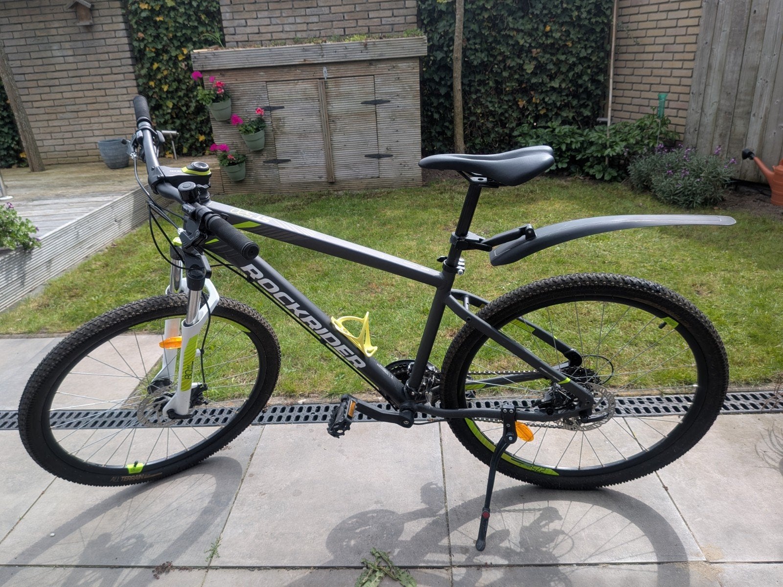 Rockrider ST 520 Mountainbike, Zo goed als nieuw, Schijfrem, 53 tot 57 cm, Ophalen