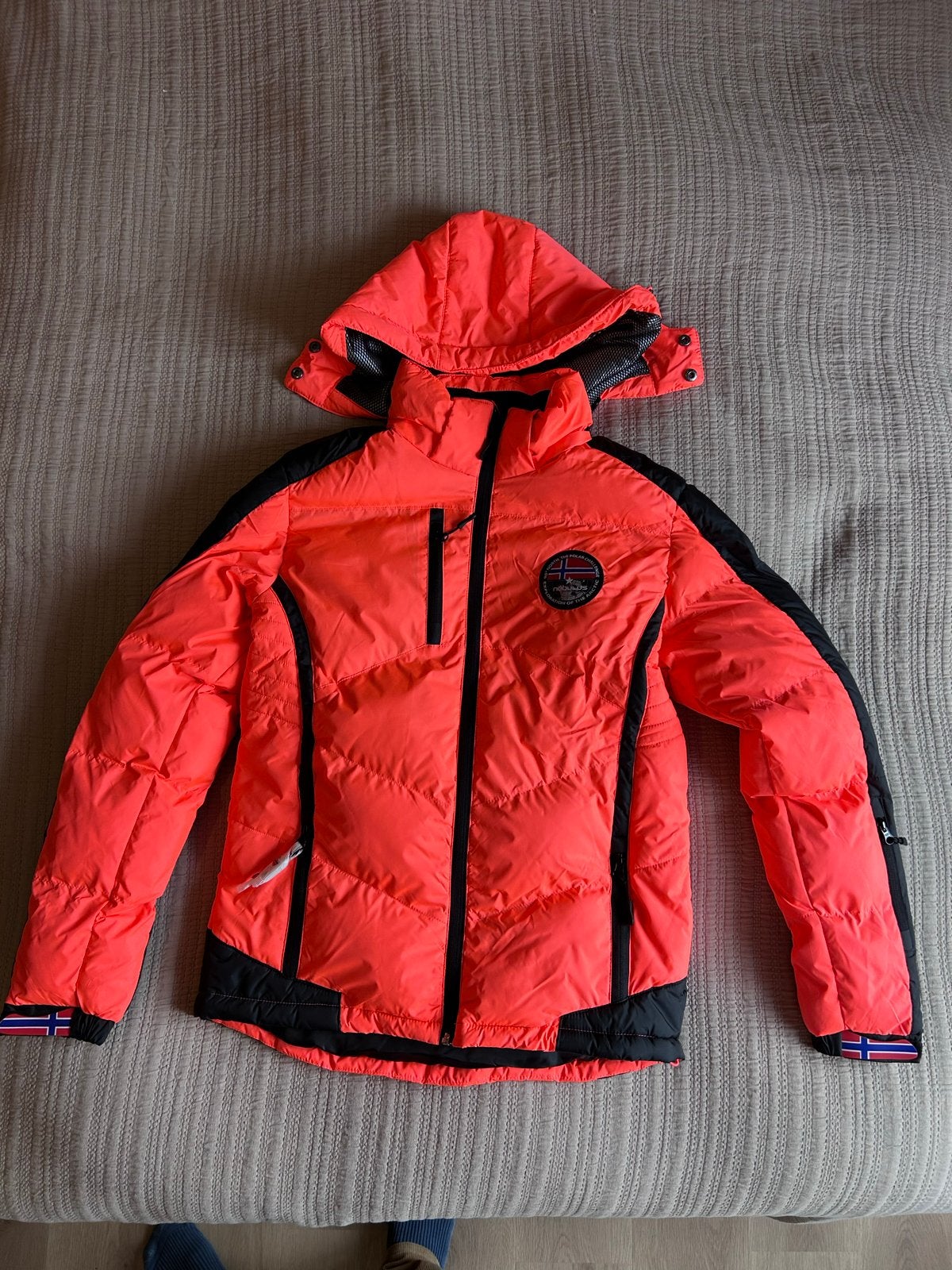 Nieuwe Nebulus ski-jas / winterjas - Oranje (S/36), Ophalen, Nieuw, Maat 36 (S), Jack