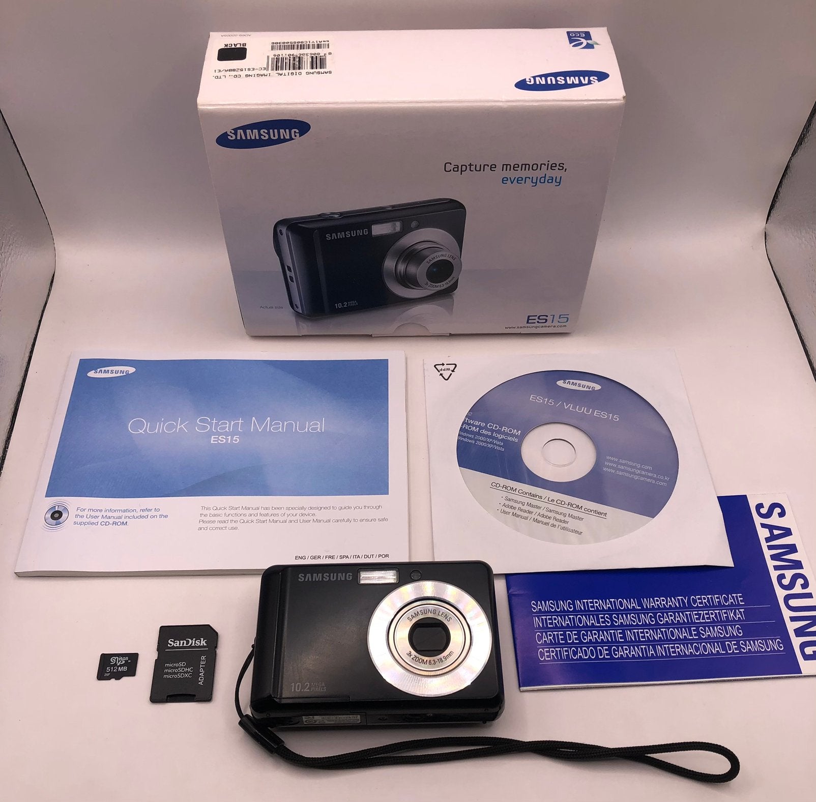 Samsung ES15 - compact camera, Ophalen of Verzenden, Zo goed als nieuw, Samsung, 8 keer of meer