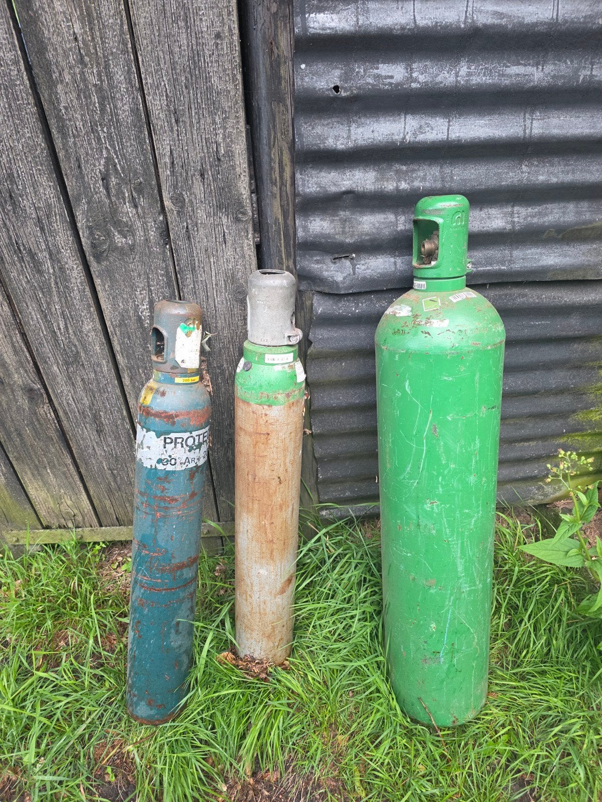 Argon / menggas gasflessen hoekloos linde praxair, Ophalen, Gebruikt, 250 ampère of meer, Tig