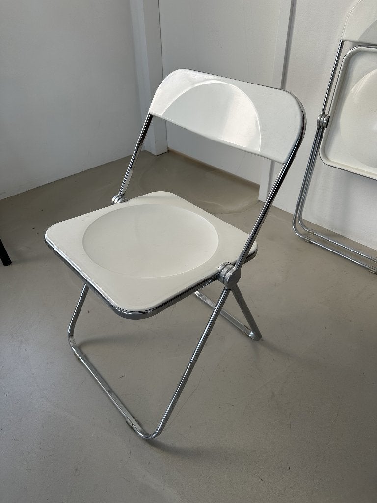 Castelli Plia stoelen, Ophalen, Gebruikt, Twee, Wit