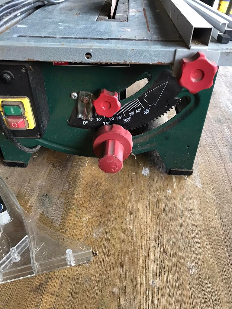 Parkside tafelzaag machine, Doe-het-zelf en Verbouw, Gereedschap | Zaagmachines, Ophalen, Zo goed als nieuw, 1200 watt of meer